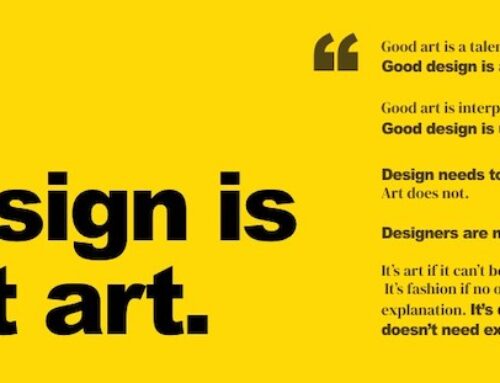 Design Shouldn’t Be Treated Like Art