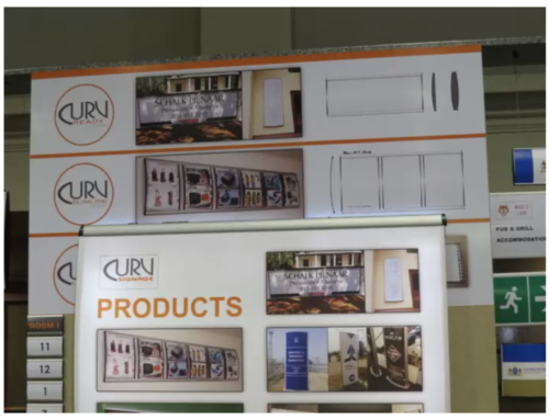 Curv Showcasing Signage Solutions At Graphics, Print And Sign Expo